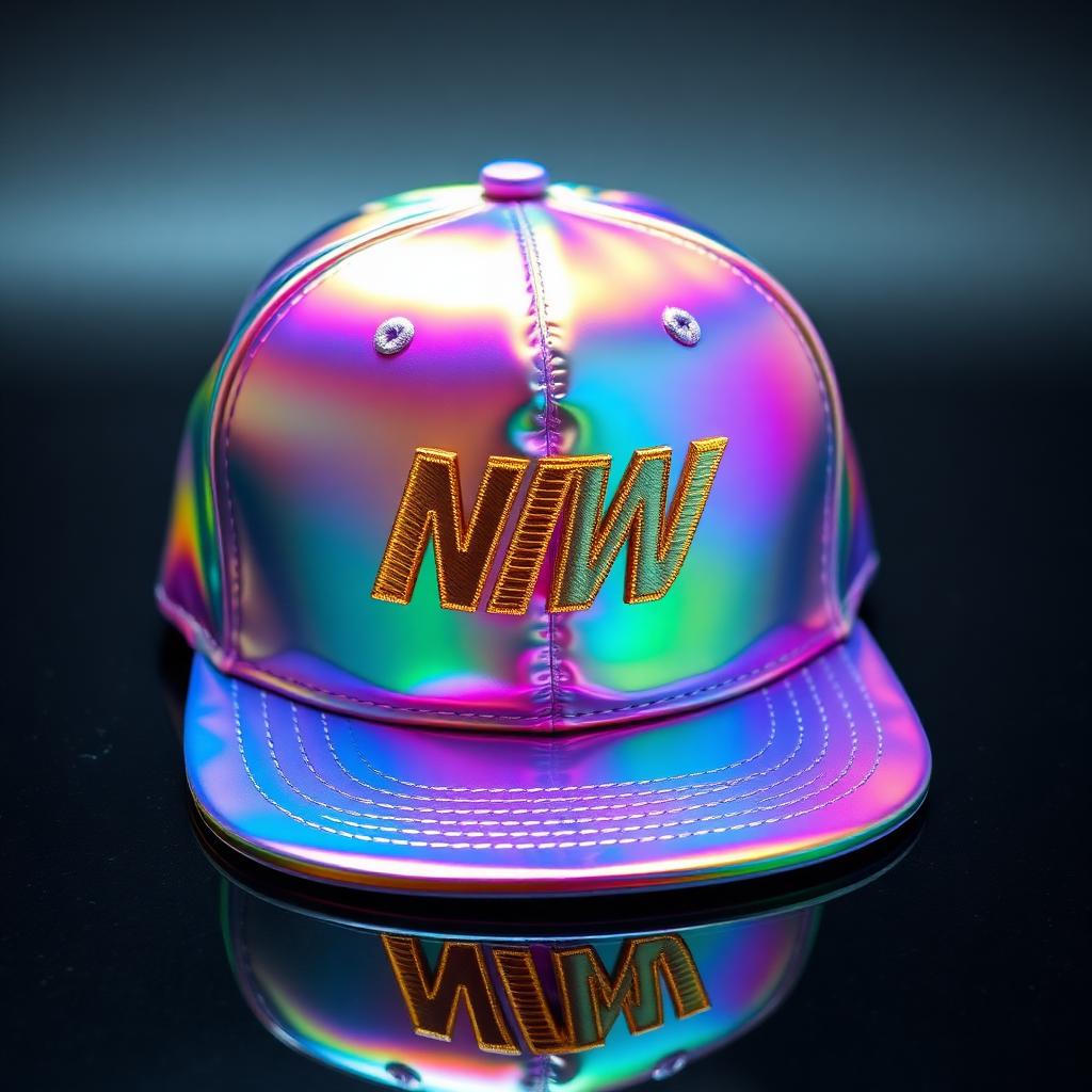 Eminem · Holographic NW Snapback — Nostalgia Waves official merch