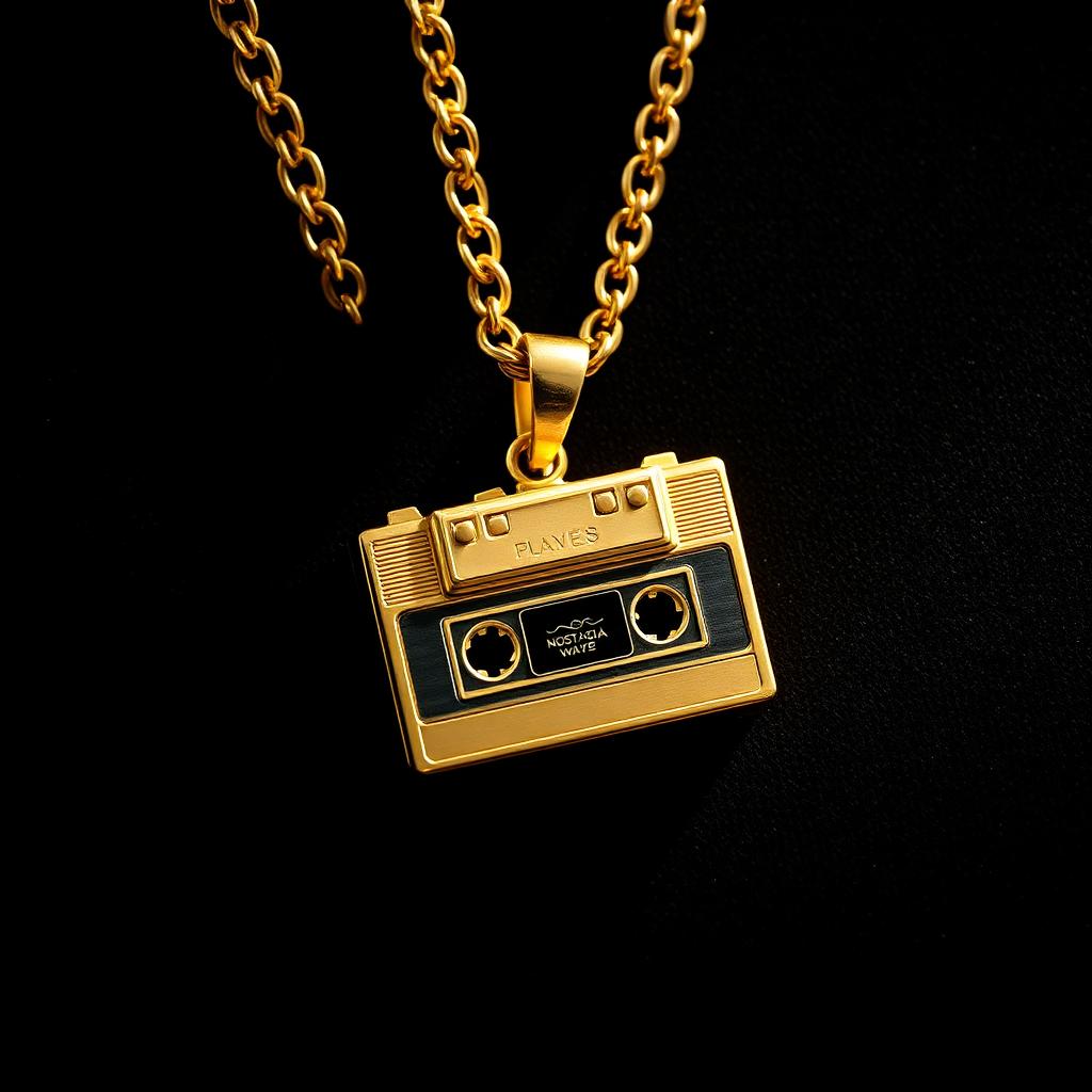 Snoop Dogg · NW Walkman Pendant + 14k Chain — Nostalgia Waves official merch