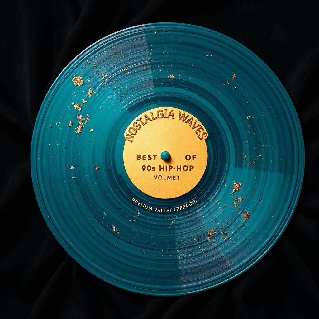Best of 90s Hip-Hop · Vol. 1 — Nostalgia Waves vinyl cover