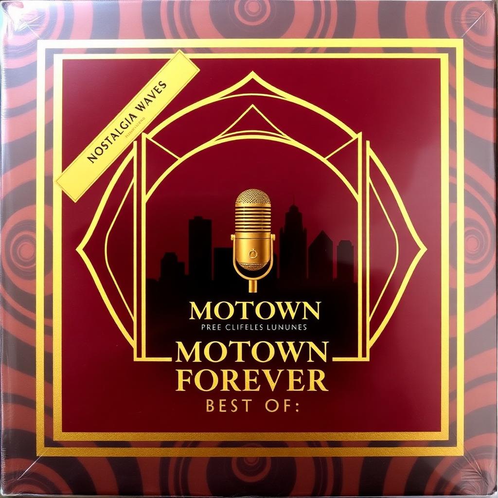 Motown Forever · Best Of — Nostalgia Waves vinyl cover