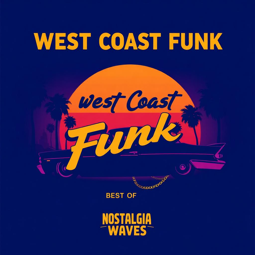 West Coast Funk — Nostalgia Waves vinyl cover