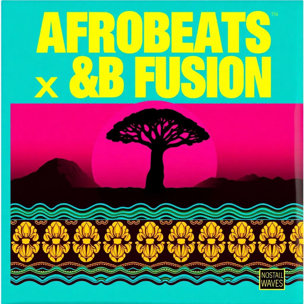 Afrobeats × R&B Fusion — Nostalgia Waves vinyl cover