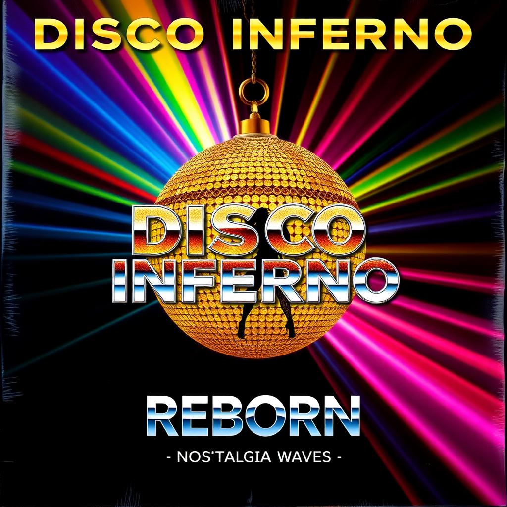 Disco Inferno Reborn — Nostalgia Waves vinyl cover