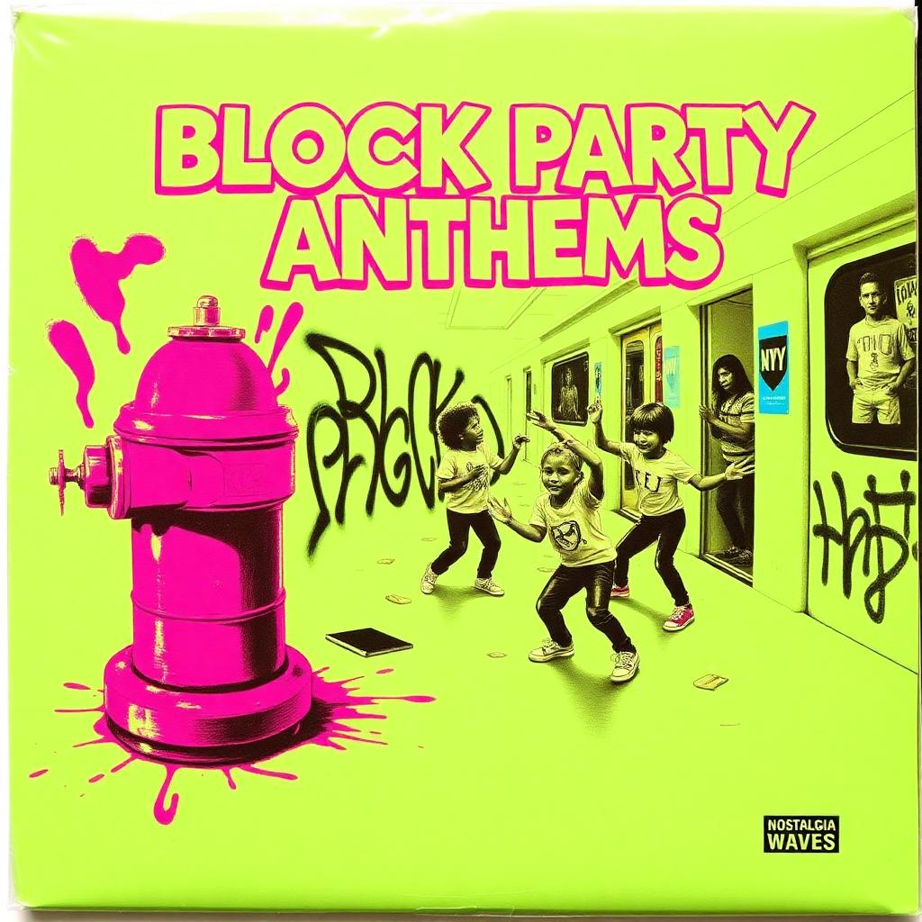 Block Party Anthems — Nostalgia Waves vinyl cover