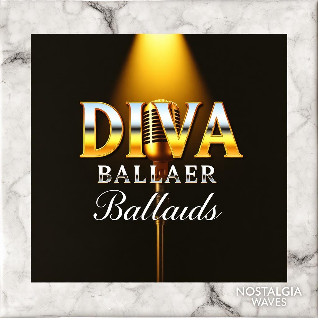 Diva Power Ballads — Nostalgia Waves vinyl cover