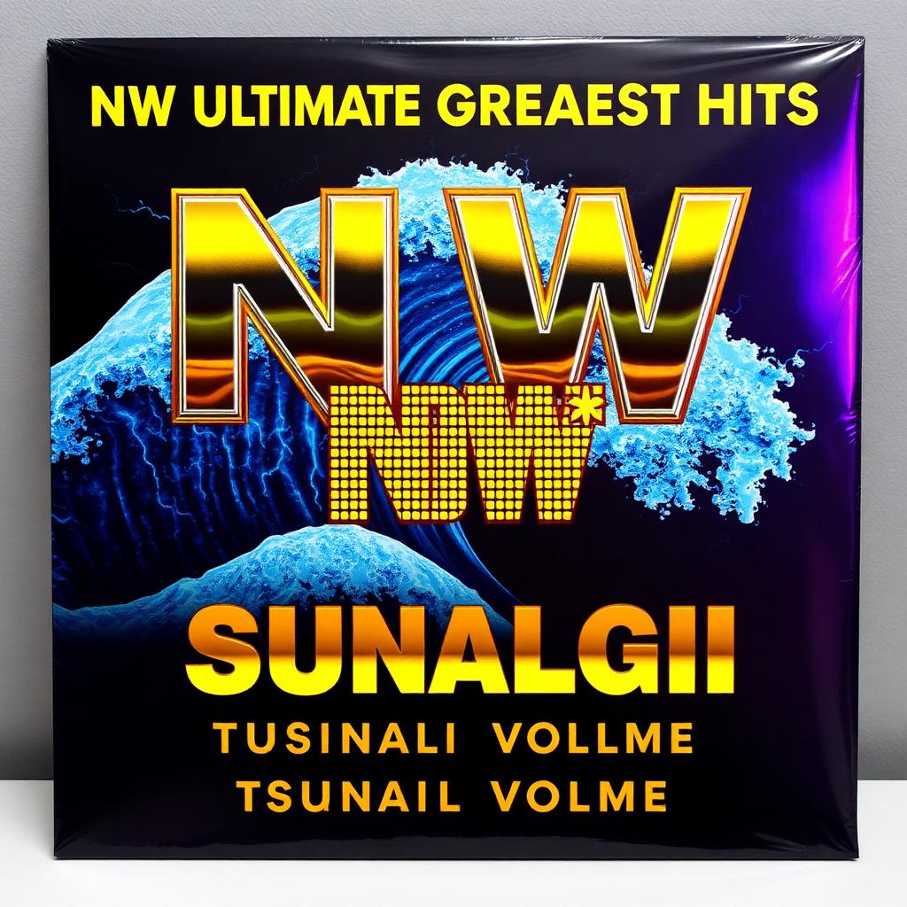 NW ULTIMATE GREATEST HITS · TSUNAMI VOL. — Nostalgia Waves vinyl cover
