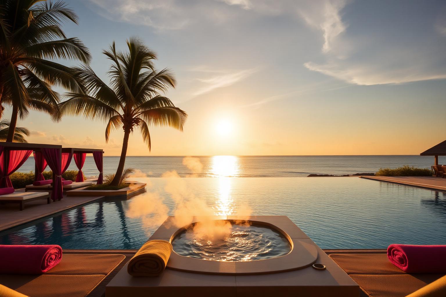 Infinity Pool + Jacuzzi