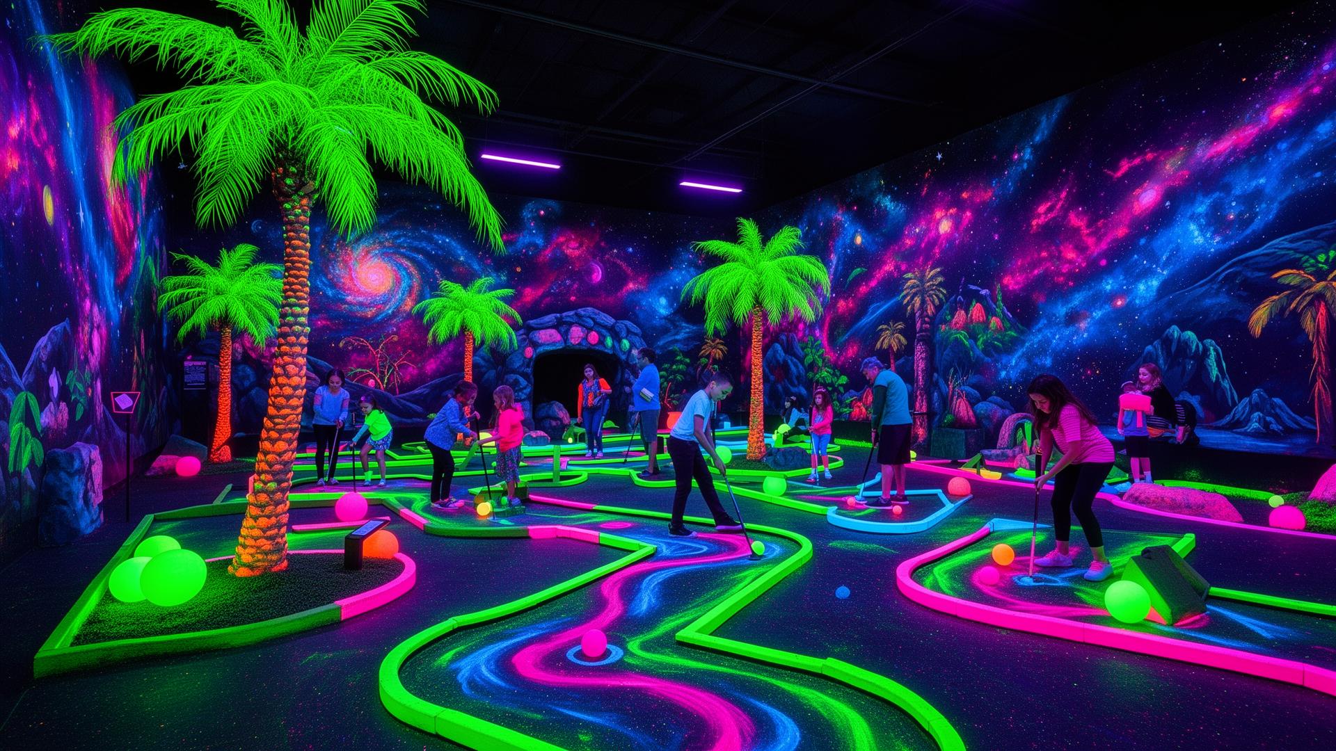 Glow Mini-Golf